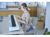 Цифровое фортепиано Casio Privia PX-S1100CB - белое с серо-голубым