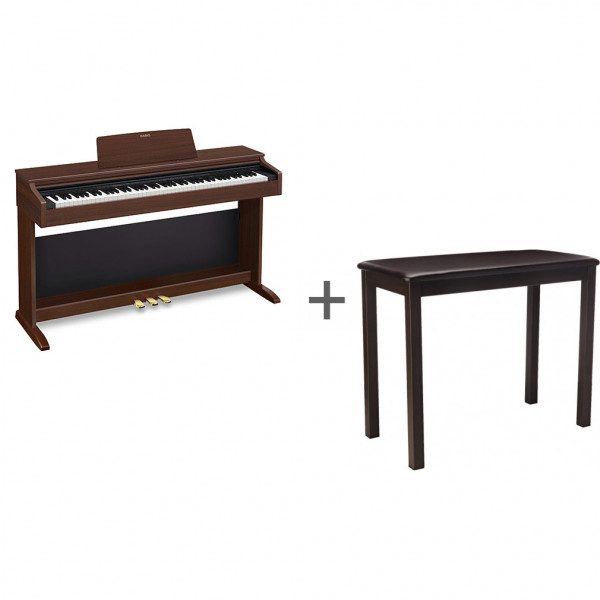 Цифровое фортепиано Casio Celviano AP-270BN + Банкетка фортепианная Casio CB-7BN